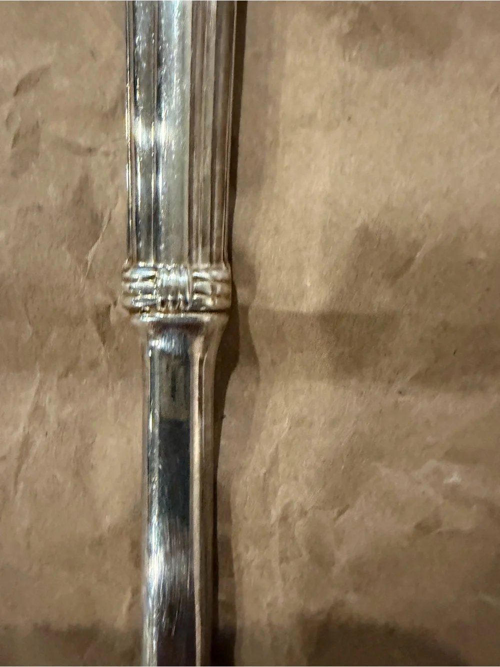 Polished Silver Serving Spoon - Classic Silver Tone
